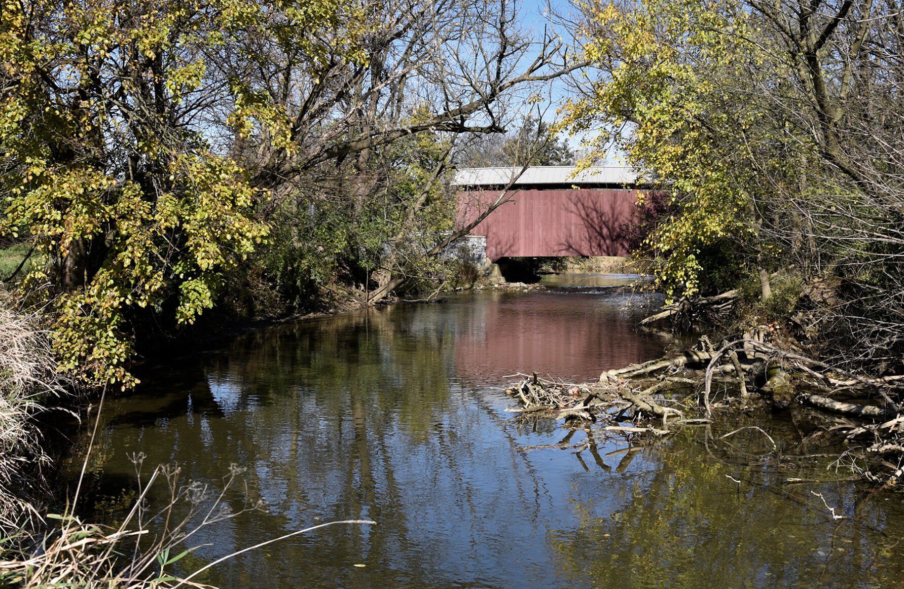 Covered bridge on Little Conestoga Creek, PA
